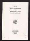 Program of the Fifty-Fifth Annual Commencement of East Carolina College 